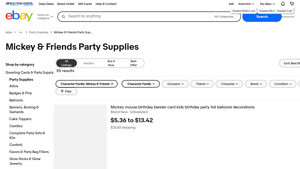 Mickey & Friends - Party Supplies