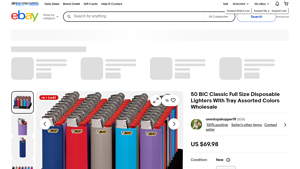 BIC - Classic Full Size Disposable Lighters