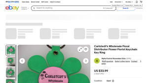 Carlstedt - Floral Keychain