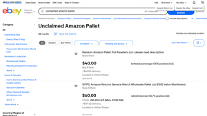 Amazon Pallet - Liquidation Deals
