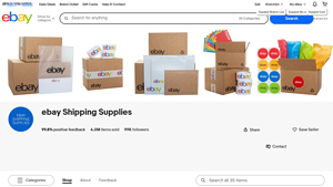 eBay - Packaging Supplies