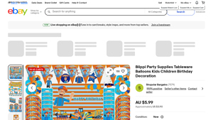 Blippi - Party Supplies Set