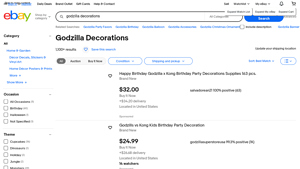 Godzilla - Party Decorations