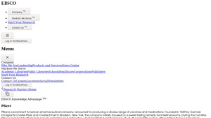 Pfizer - Key Products