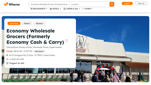Economy Wholesale Grocers - Quality Meats & Groceries