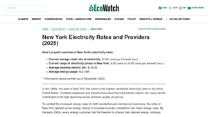 EcoWatch - Electricity Pricing Insights