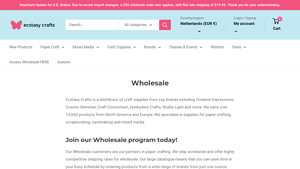 Ecstasy Crafts - Craft Supplies & Accessories