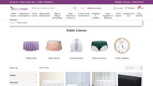 eFavormart - Table Linens