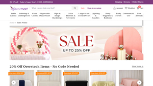 Efavormart - Wide Polyester Table Runner