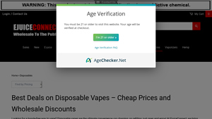 EjuiceConnect - Disposable Vapes