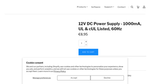 EKM Metering - 12V DC Power Supply
