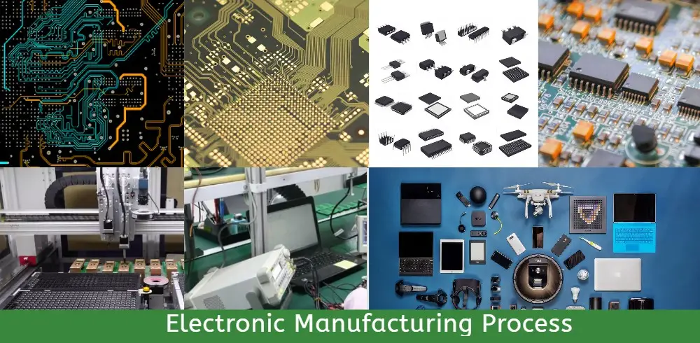 A stock image illustrating electronic manufacture concepts