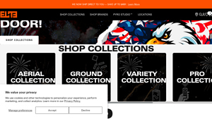 Elite Fireworks - Key Products