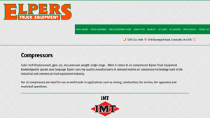 Elpers Truck Equipment - Air Compressors for Industrial Applications