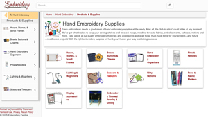 Embroidery.com - Hand Embroidery Supplies