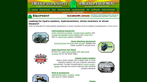 Emerald Seed and Supply - Hydro-seeders and Mulching Equipment