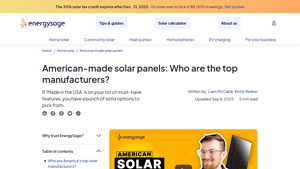 First Solar - Commercial Solar Panels