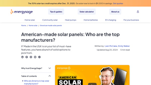First Solar - Commercial Solar Panels