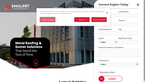 Englert Inc. - Metal Roofing and Gutter Systems
