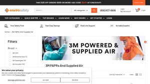 Enviro Safety Products - 3M Powered & Supplied Air Systems