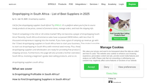 EPROLO - One Million Products for Free Dropshipping
