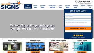 San Jose Signs - Custom Outdoor & Exterior Signage
