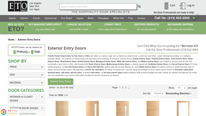 eTodoors - Custom Exterior Entry Doors