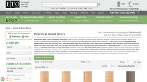 ETO Doors - Custom & Mahogany Interior Doors
