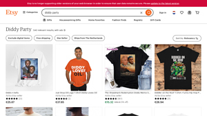 Etsy - Diddy Party Collection