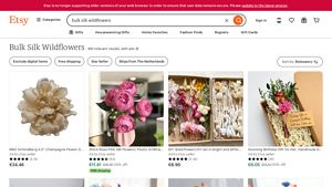 Etsy - Bulk Silk Wildflowers