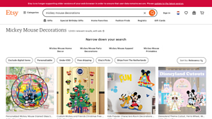 Etsy - Mickey Mouse Clubhouse Birthday Yard Sign