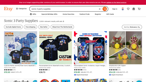 TeesUniqueH - Custom Sonic The Hedgehog Baseball Jersey