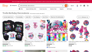 Etsy - Personalized Trolls Birthday Family Matching Shirts