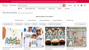 Etsy - Toy Story Family Matching Shirt