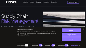 Exiger - Supply Chain Risk Management Solutions
