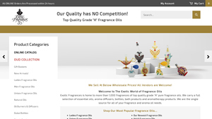 Exotic Fragrances - Pure Fragrance Oils