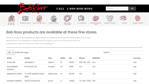 Bob Ross - Art Supply Retailers