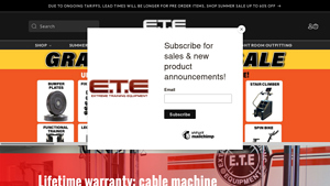 Extreme Training Equipment - Gym Equipment