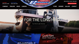 EZ Loader - Adjustable & Custom Boat Trailers