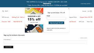 Fabric Depot - Quality Fabrics & Free Shipping