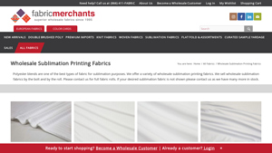 Fabric Merchants - Wholesale Sublimation Printing Fabrics