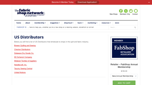 FabShopNet - Sewing & Quilting Supplies Distributors