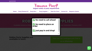 Fabulous Party - Roblox Supplies