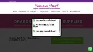 Fabulous Party - Dragon Ball Z Supplies