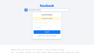 Facebook - Secure Your Spot