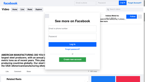 Facebook - Steel Production Insights