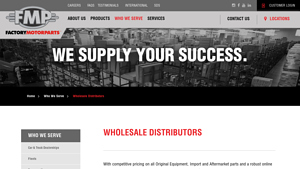 Factory Motor Parts - Premium Quality Auto Parts