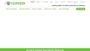 Fairborn Cement - Masonry, Portland & Oil Well Cement