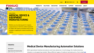 FANUC - ROBODRILL for Medical Supply Manufacturing