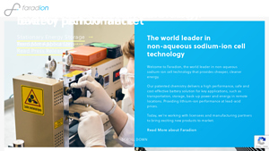 Faradion - High-Performance Sodium-Ion Batteries